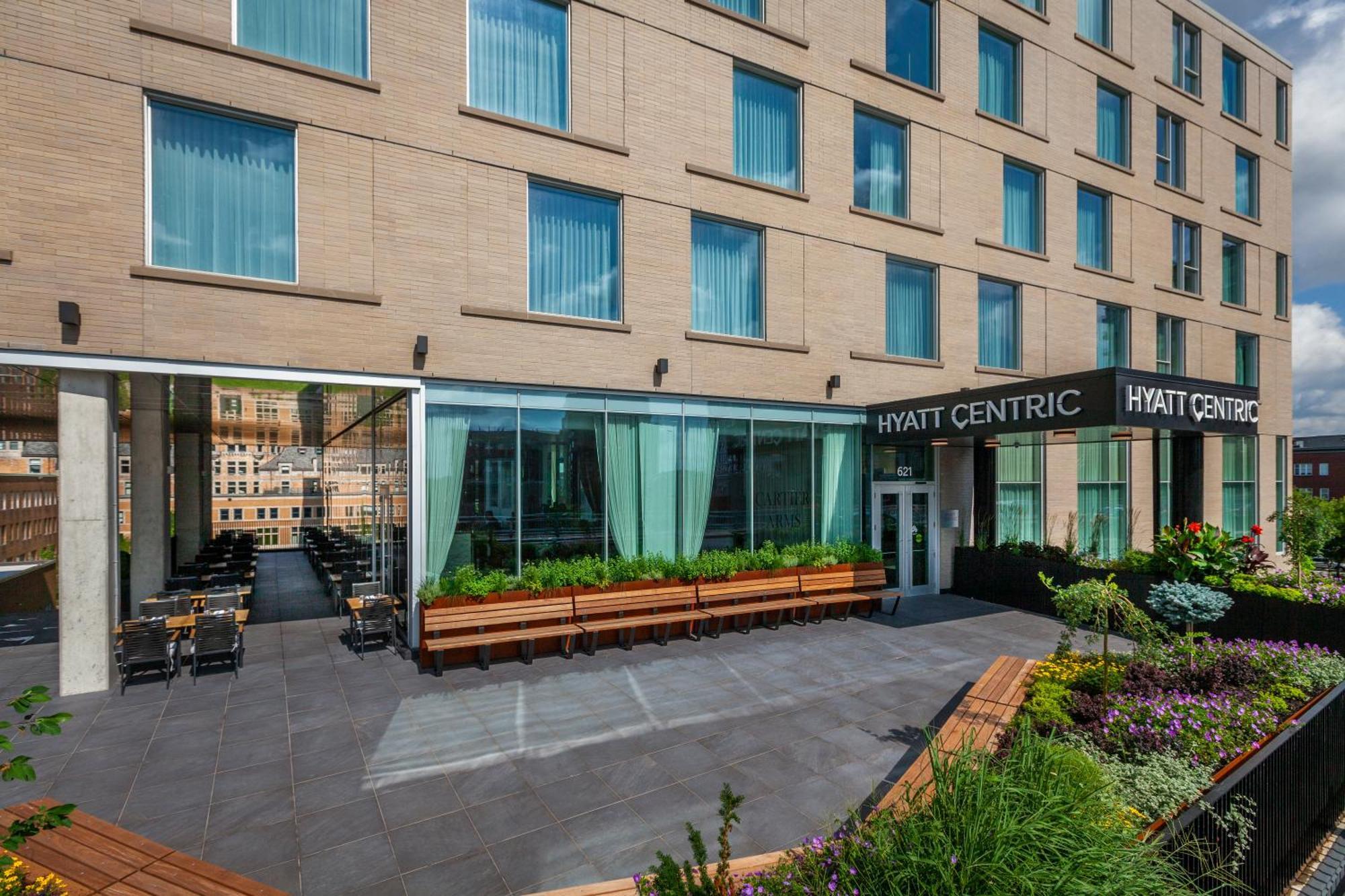 ホテル Hyatt Centric モントリオール エクステリア 写真